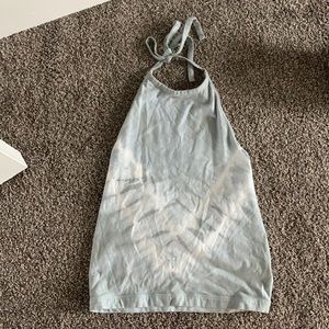 American Eagle halter top, tie dye.